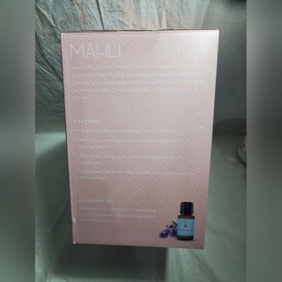 MAHLI WICKER AROMA DIFFUSER - Picture 3 of 4